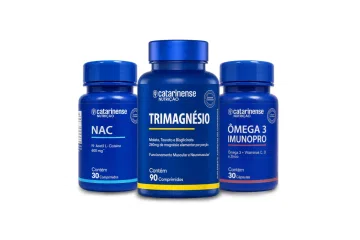 Catarinense lança trio de suplementos para imunidade e músculos com vitaminas essenciais
