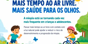 Oftalmologistas alertam: uso excessivo de telas aumenta miopia em crianças no Brasil