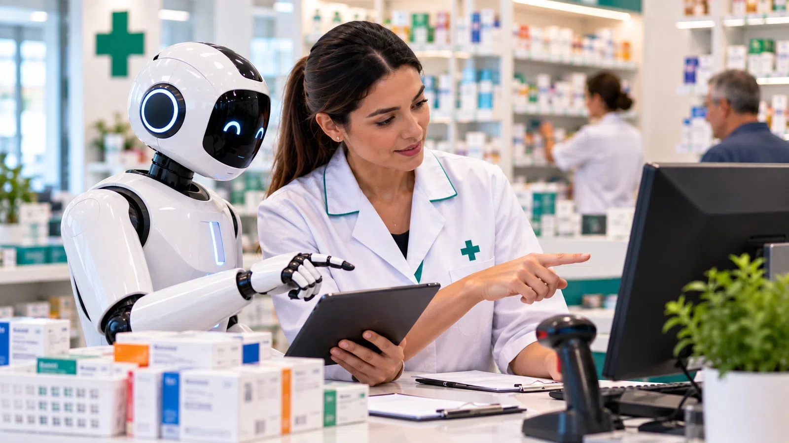 Inteligência artificial em farmácias: onde usar e onde manter revisão humana