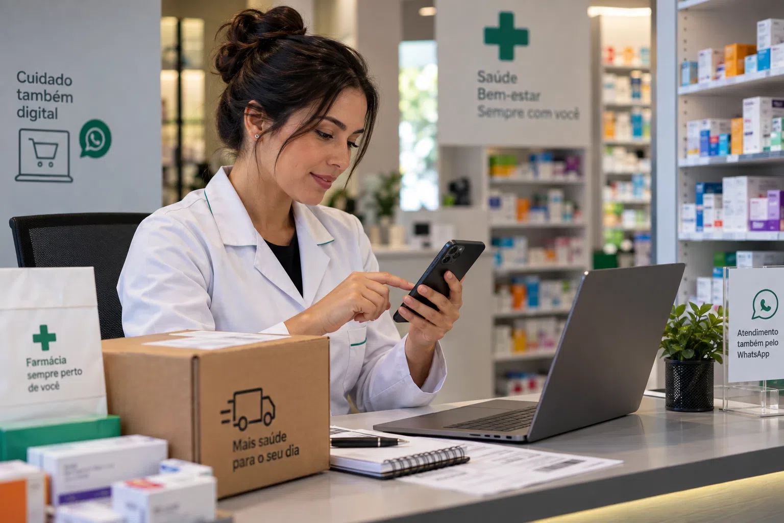 Venda de medicamentos por WhatsApp e internet: regras para a farmácia